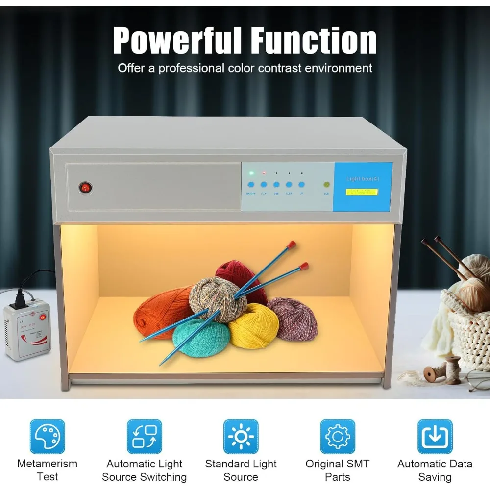 خزانة ألوان أوتوماتيكية متعددة الاستخدامات 110 فولت مع أداء مستقر وحفظ البيانات للاستخدام المختبري #6