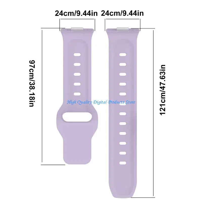 حزام U2JE Silicone Wriststrap للحلقة FIT 3 Smartwatch إصلاح مريح
