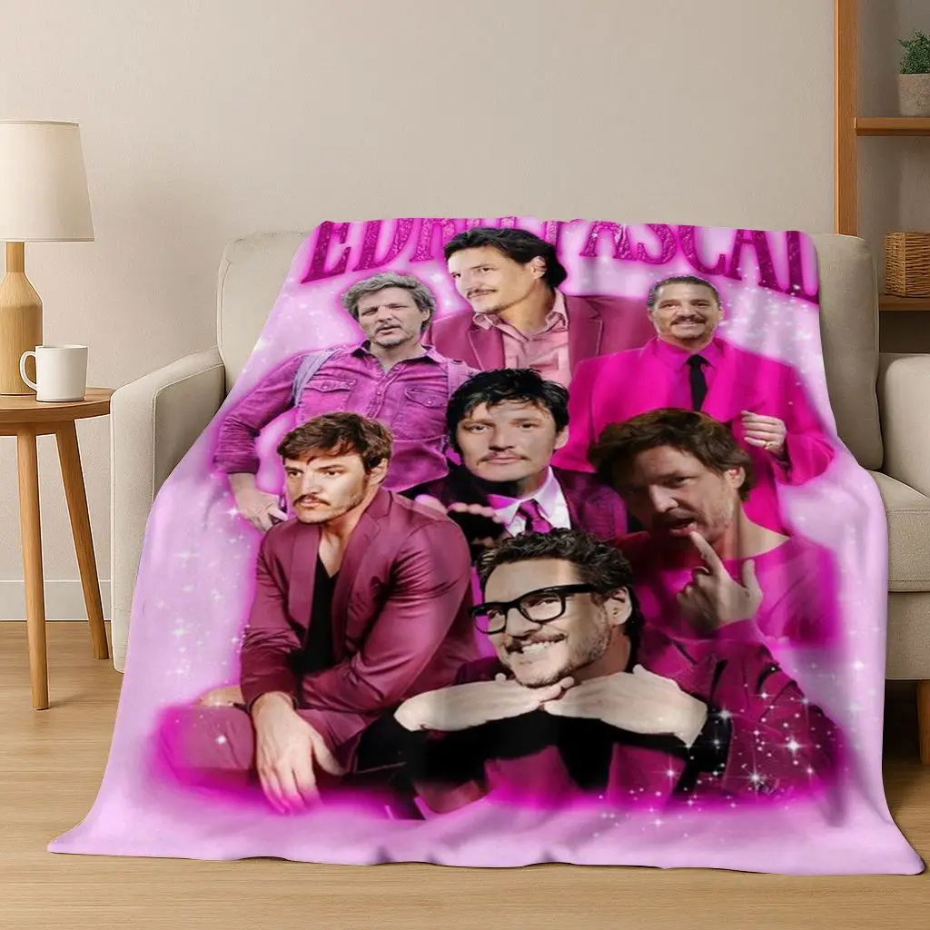 ثلاثية الأبعاد خوسيه بيدرو بالمسيدا باسكال ستار الفانيلا بطانية لينة بطانية دافئة لغرفة النوم غرفة المعيشة السرير السفر التخييم نزهة هدية