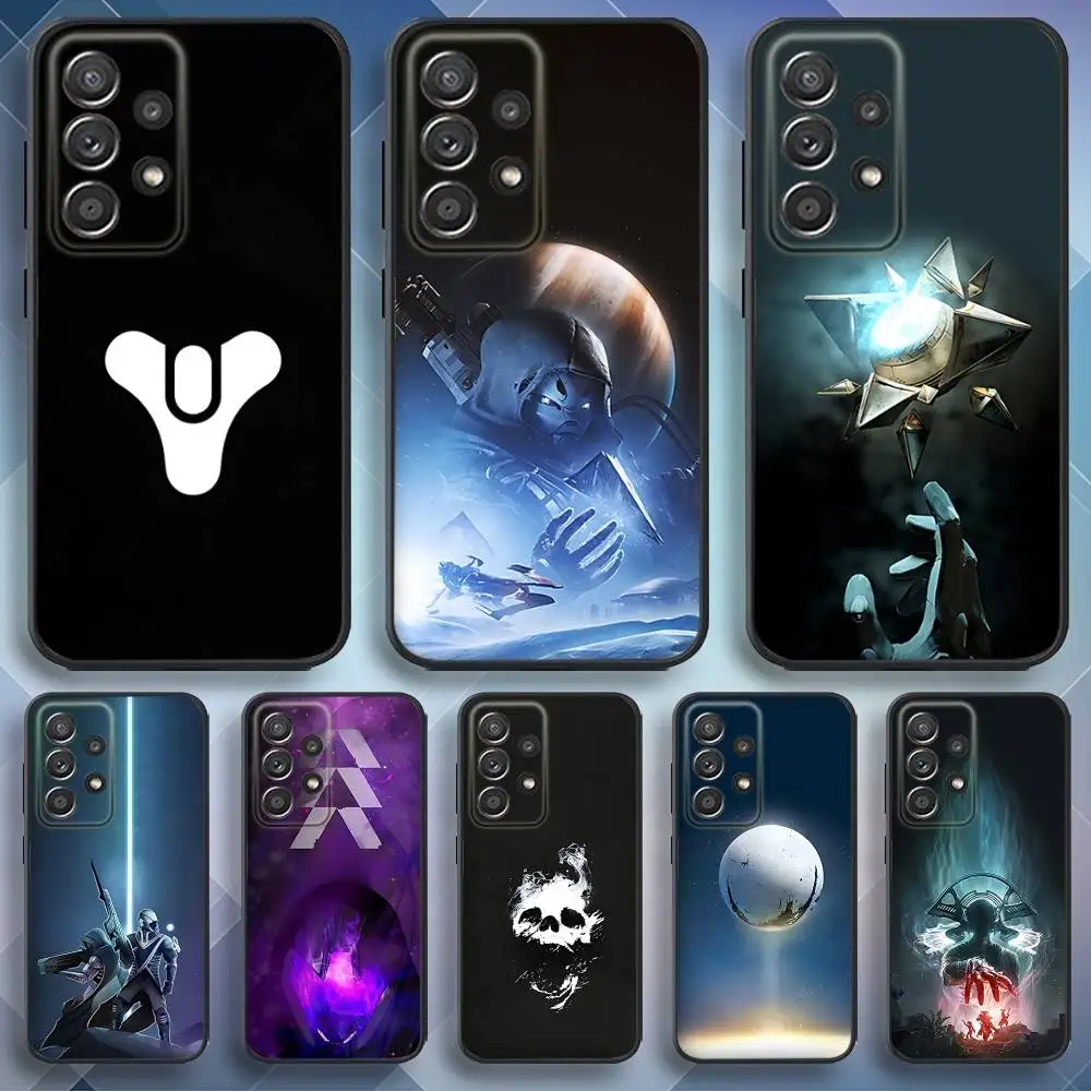 

D-Destiny-ys Game 2 Phone Case For Samsung S 25,24,23,22,30,21,10,9,Ultra,Plus,Lite,FE,4,5 G Soft Black Case