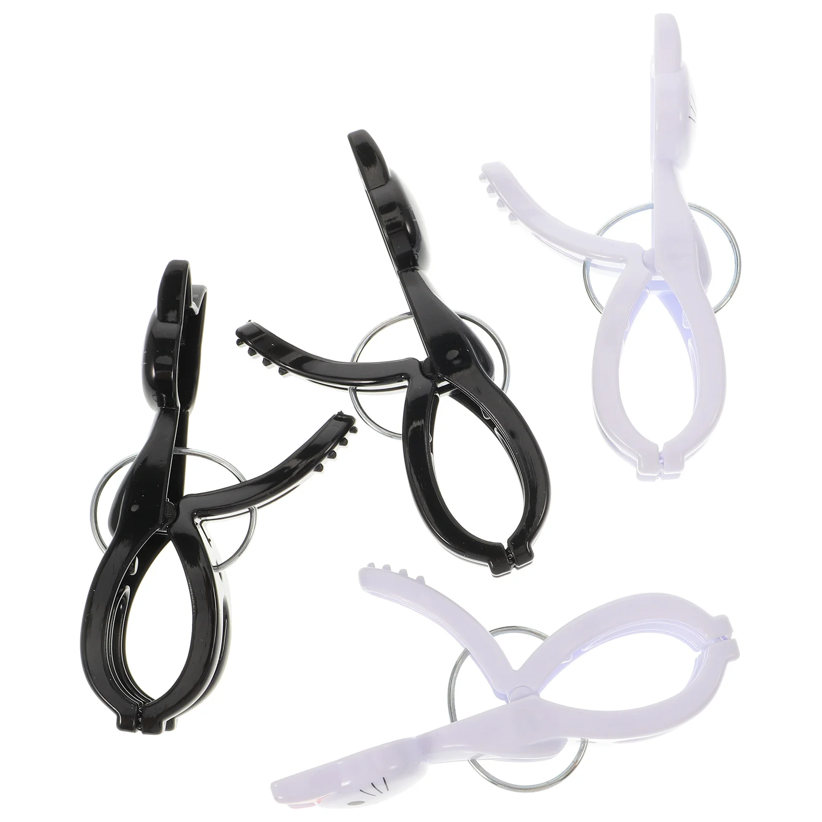 

4pcs Beach Towel Clips Cat Shaped Windproof Plastic Clothes Clamps For Beach Chairs Pool Outdoor Towel Clips For Chairs