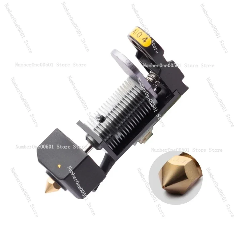 

Kuaizao Artisan Single Head Dual Nozzle Hotend Module for 3D Printer Quick Change Extruder