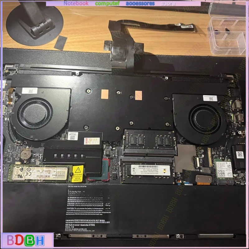 NEW Laptop CPU GPU Cooling Fan for Razer Blade 15 RZ09-0301 02385 RZ09-0288 RZ09-0313 0330 0367 03018E02 PC Fans Cooler Radiator