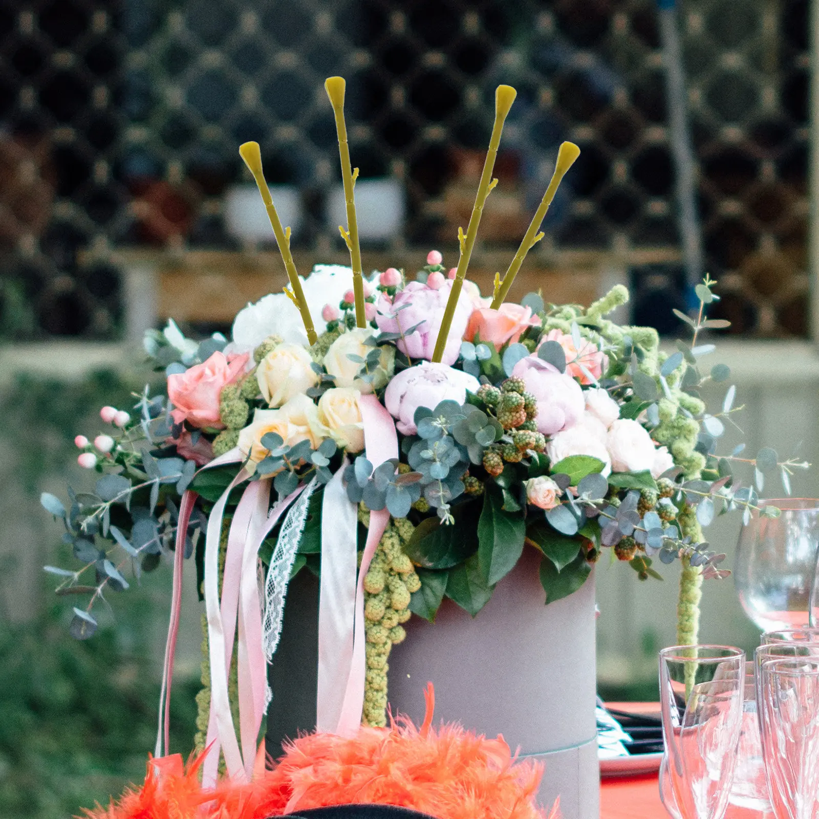 

50 шт. искусственных гибких цветочных стеблей для DIY-поделок, реалистичные зеленые стебли для свадебных букетов, флористики и рукоделия