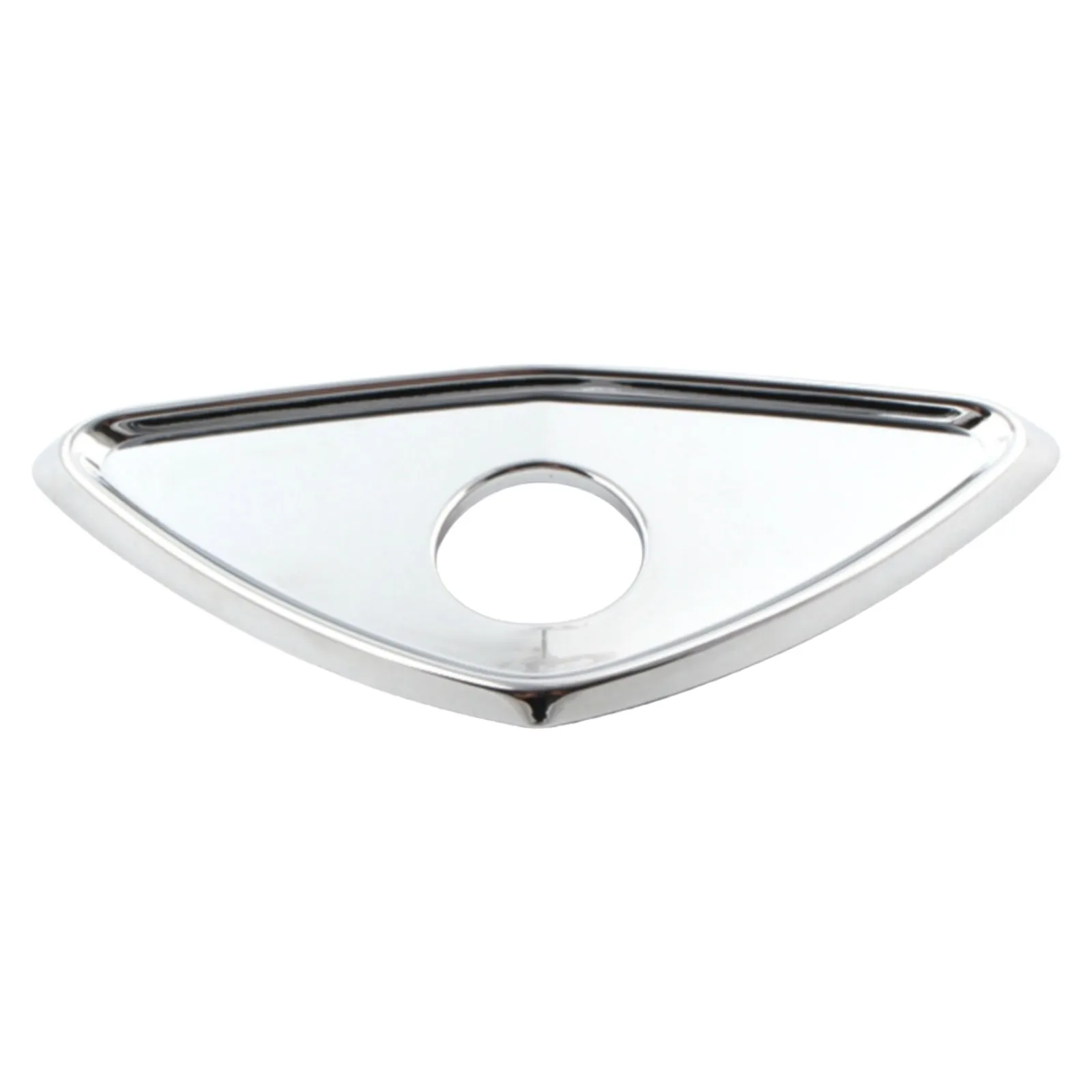 لهوندا GL1800 2001-2013 كروم ABS غطاء دراجة نارية الخلفي الجذع ثقب المفتاح الديكور مربع خلفي الكروم صب الشريط #3