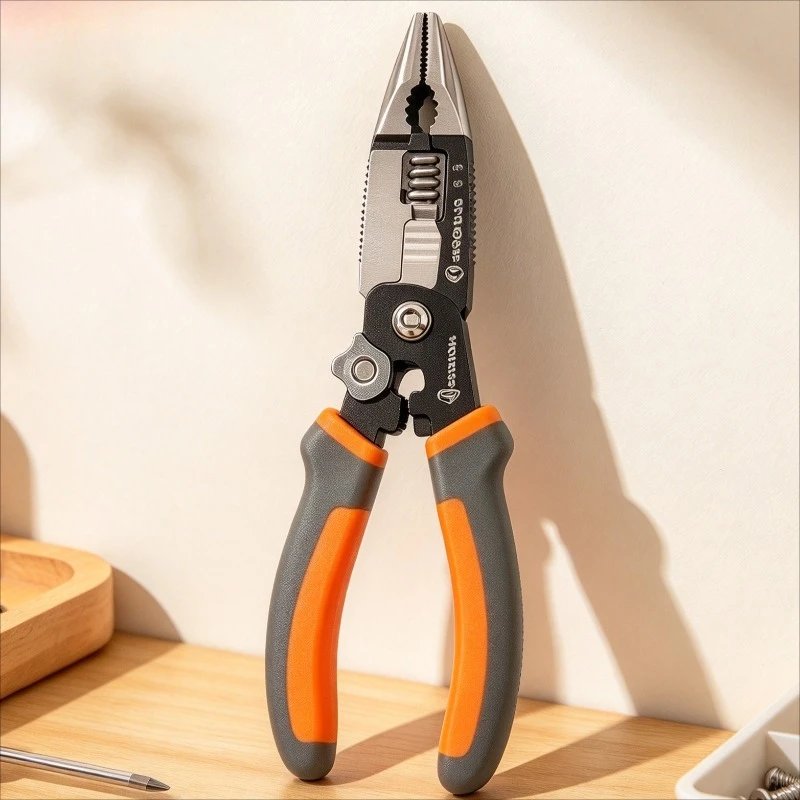 SHEFFIELD Wire Stripper Professional Electrician Stripper Multifunctional Universal Pliers Home Mechanical Workshop Manual Tool