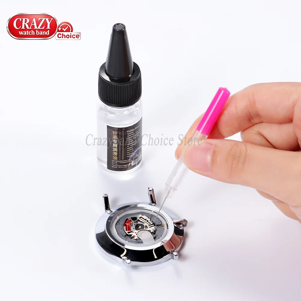 10ml Mechanical Watch Lubricant Oil Anti-Rust Gear Smooth Operation Clock Movement Lubricating Oil Repair Tool for Watchmakers