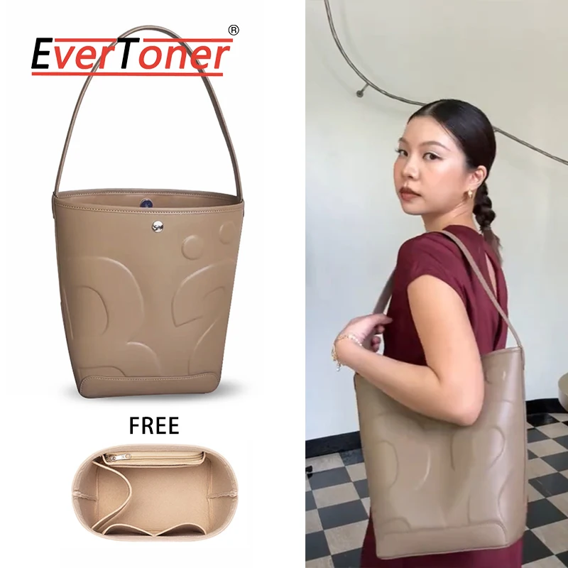 

EverToner Women Bucket Bag Fashion Vintage Crossbody Bag large capacity shoulder bag