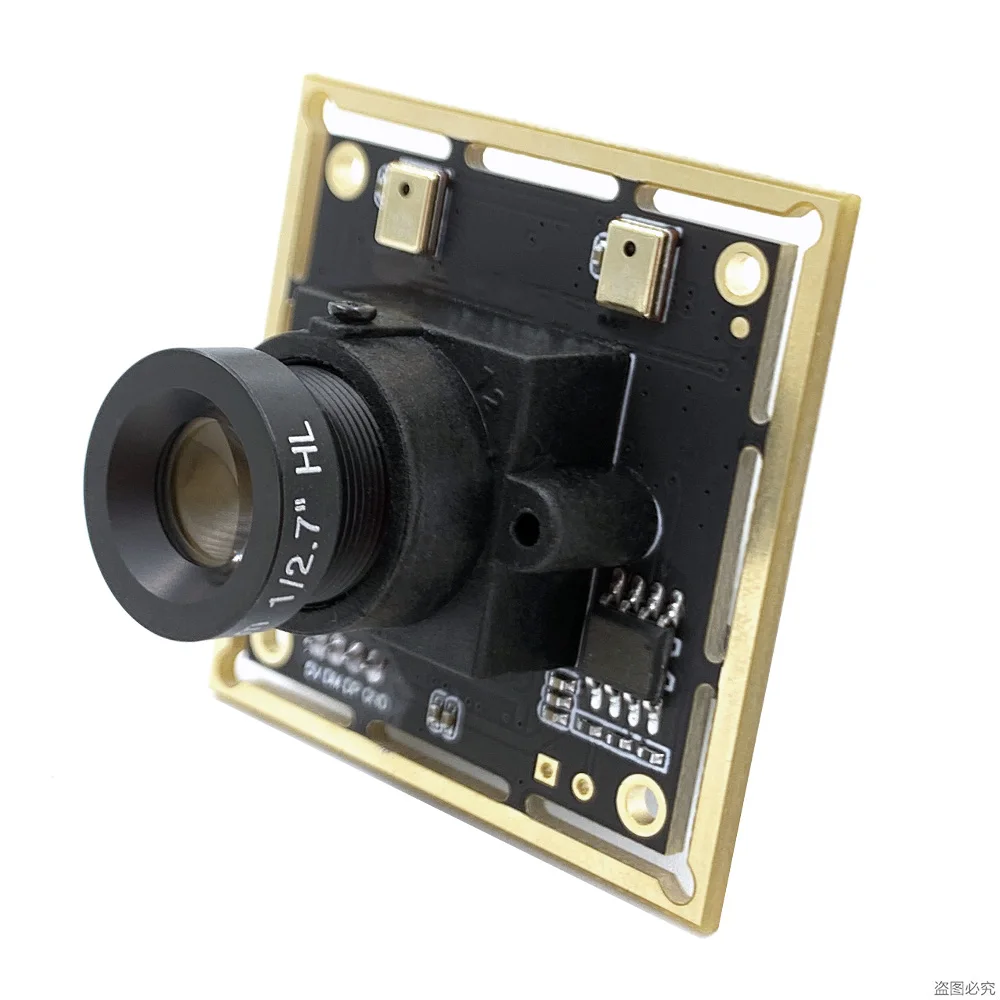 3.6mm Board Lens 4K IMX377 UHD 12MP 3840*2880 32*32/38*38mm Color USB Camera Module for Touch Screen Kiosk Security VIdeo