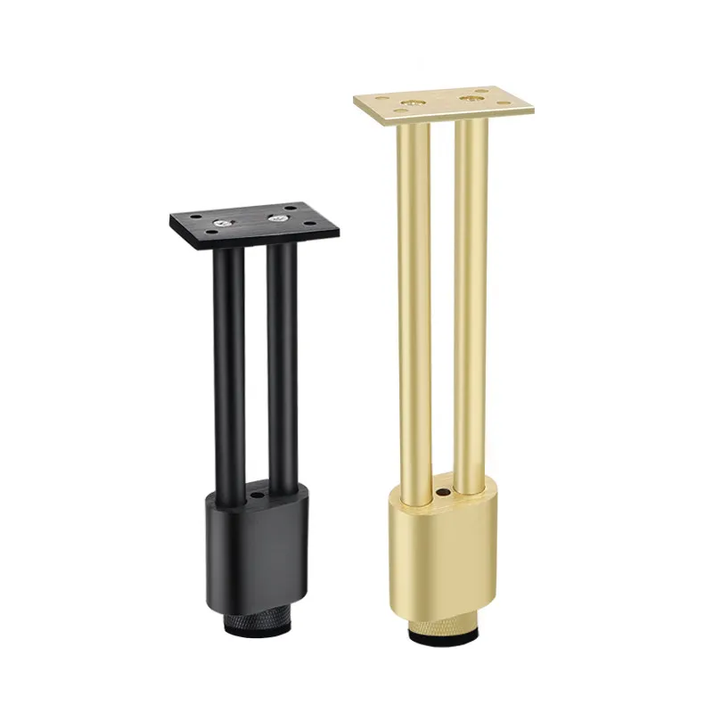 4pcs Metal Furniture Legs Adjustable Hardware Aluminum Bathroom Cabinet Legs Home Decoration TV Wardrobe Dressing Table Feet