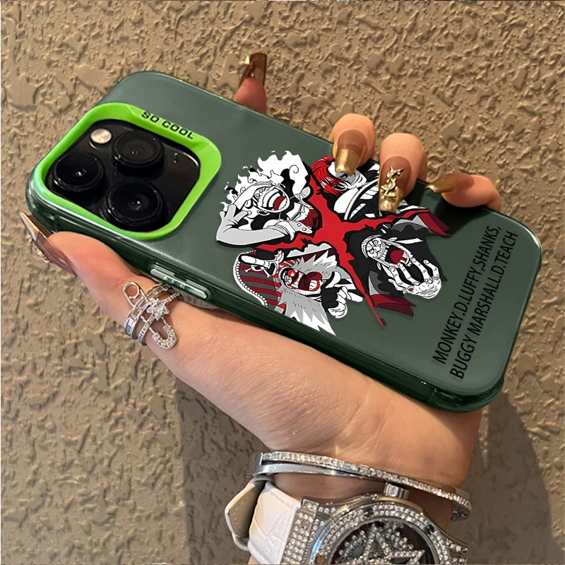Luffy Shanks Buggy Teach Hard Phone Case for Xiaomi 15T 14T 13T 12 12T 11X Pro 14 13 12S 11 Ultra 12X 10S 11 10 Lite 5G NE Cover view 3