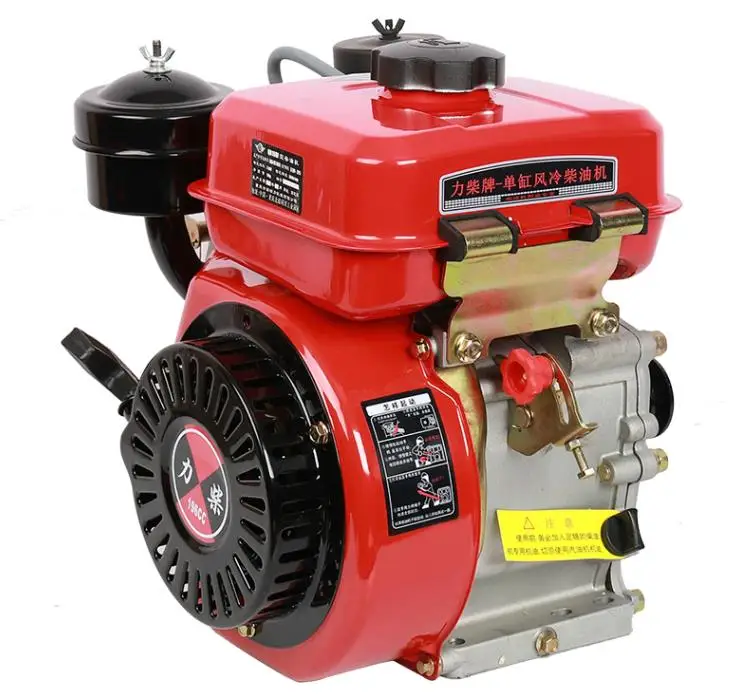 168 F air-cooled Diesel Engine 220 V 2.2 KW Single Cylinder 4 HP Pump Ship Engine Power