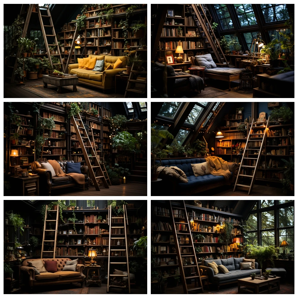 

Bookstore Themed Scenery Day to Night Light Transitions TimeLapse Recording for Varied Photography Scenarios portrait decoration