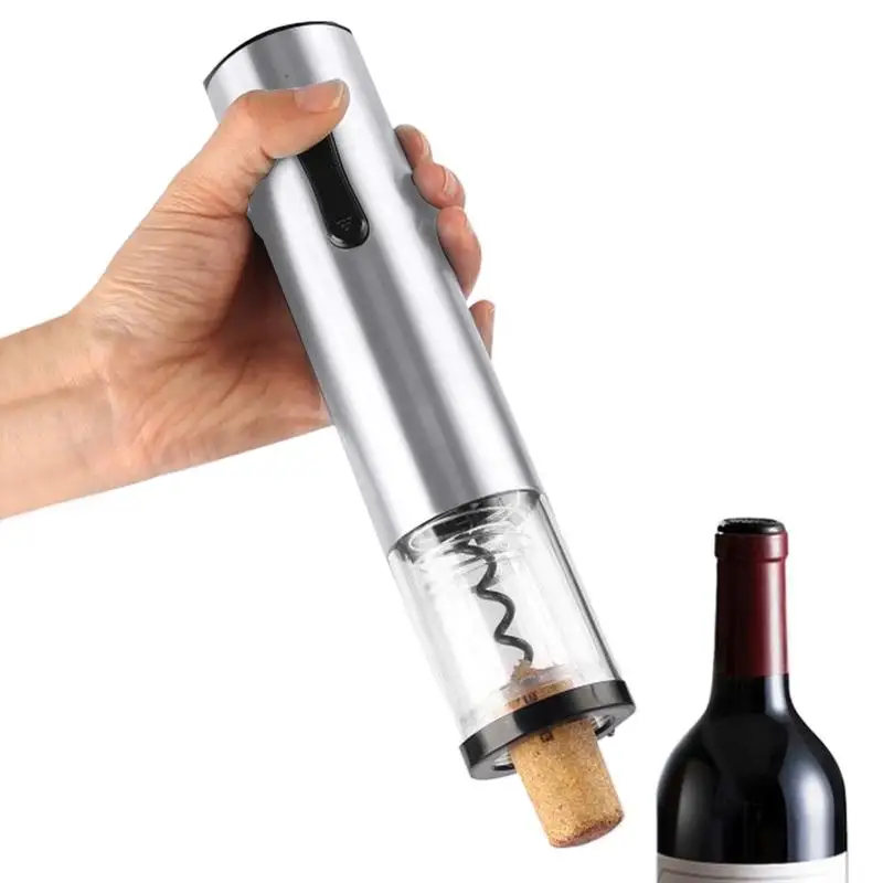 

Electric Wine Opener Rechargeable Wine Remover Stainless Steel Opener Wine Cork Remover For Home Kitchen Bar Outdoor