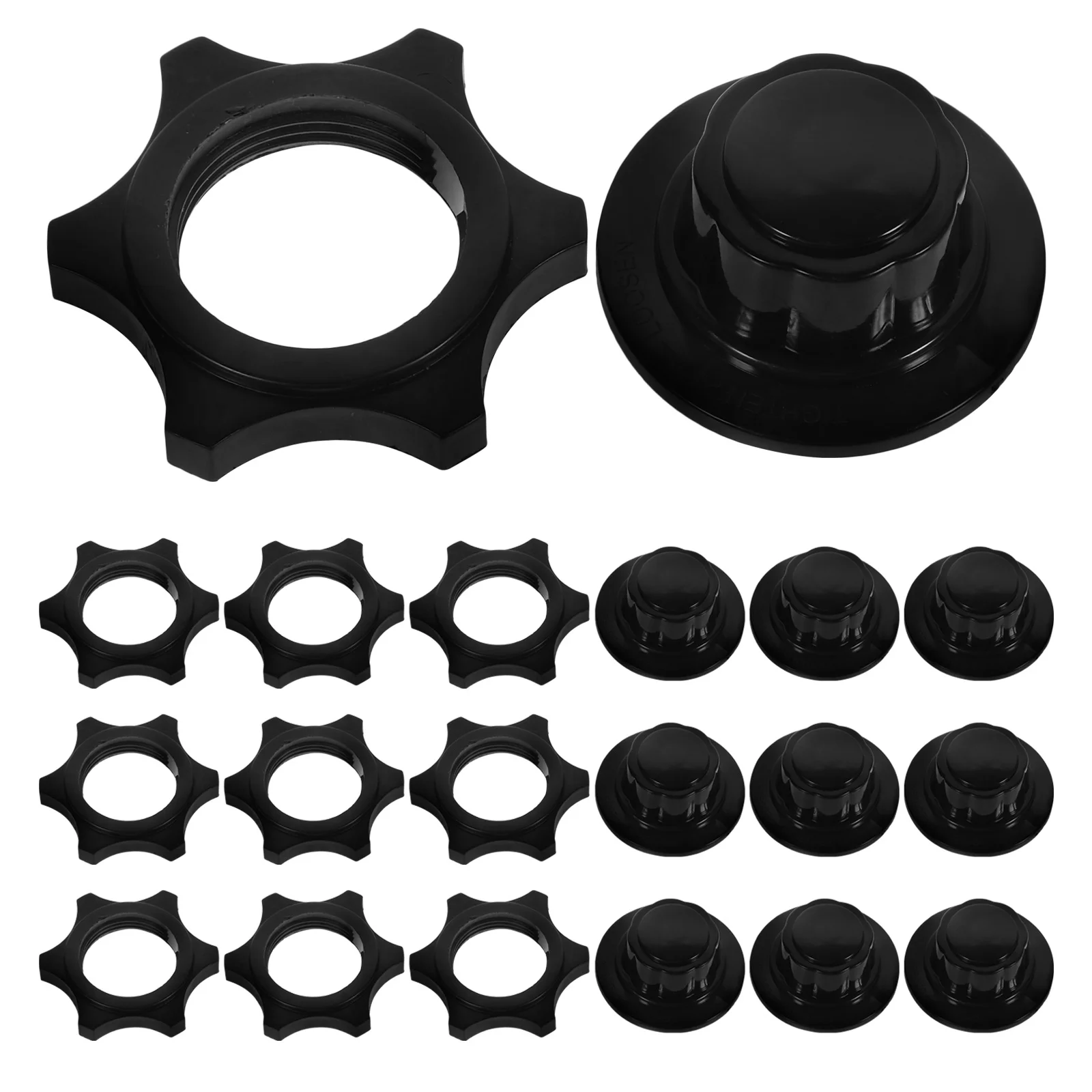 

1Set Fan Nut Covers Durable Plastic Replacement Parts Easy Install Universal Fan Accessories Repair Caps Cap for Nut