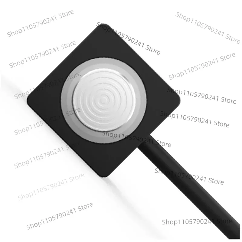 PC Power Button Extension Cable Desktop Motherboard External Start Switch Wire for DIY Case Mod Black & Silver