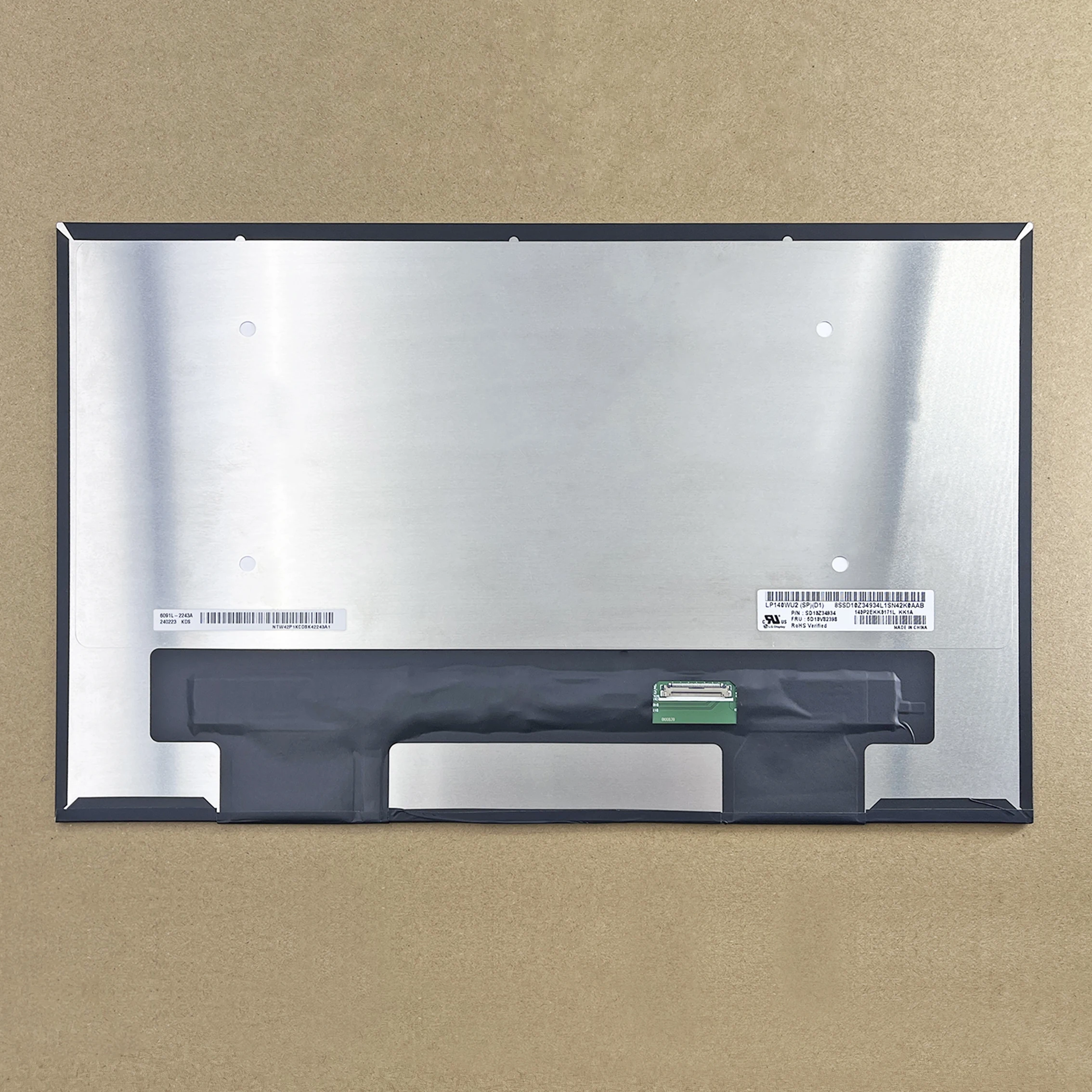14 LP140WU1(SP)(B2) 1920X1200 30 Pin Non Touch LCD Screen Panel 5D11D96811