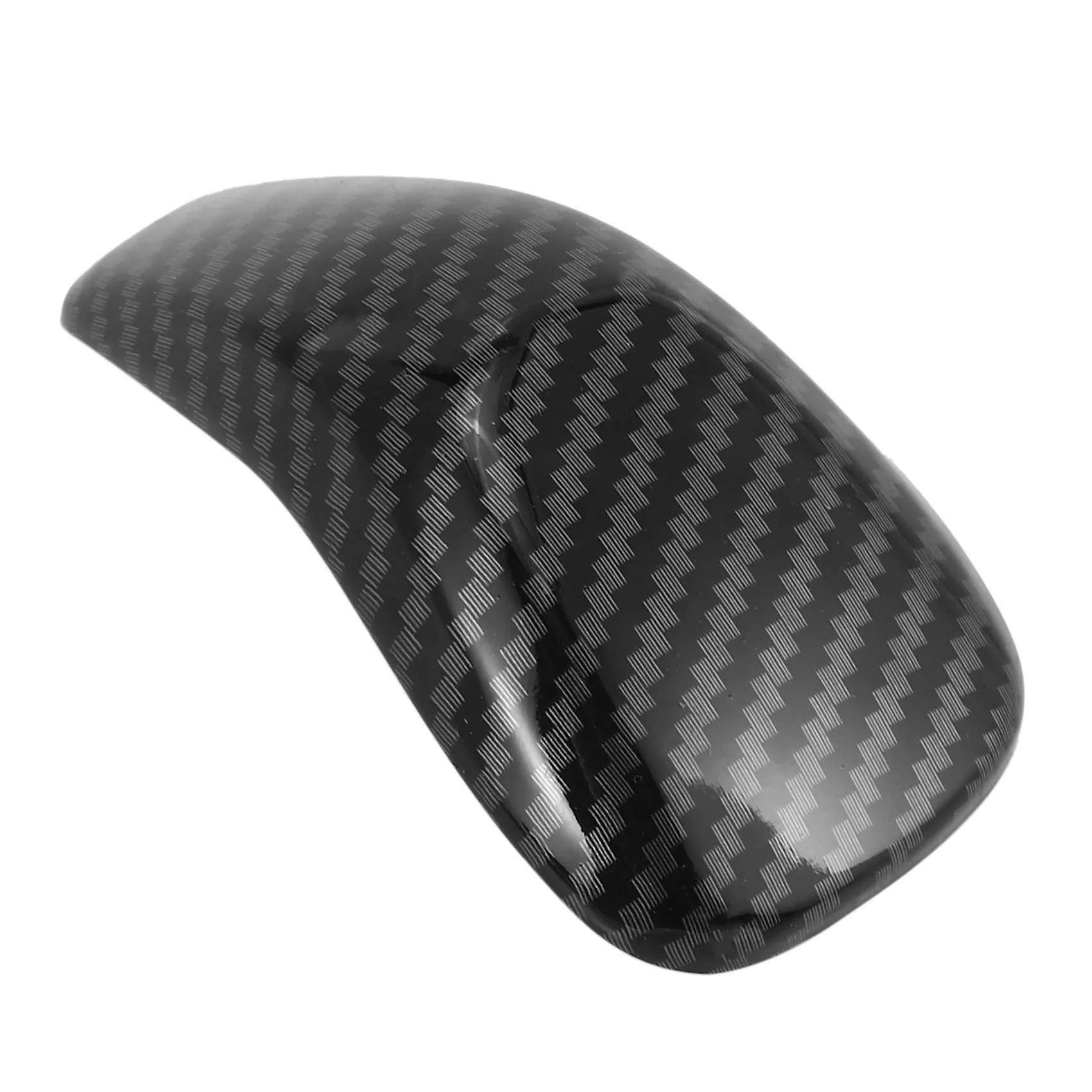 مقبض ناقل حركة السيارة غطاء رأس ملصق ملحقات تصفيف السيارة الداخلية ABS ألياف الكربون أسود جديد لسوبارو فورستر 2019 #5