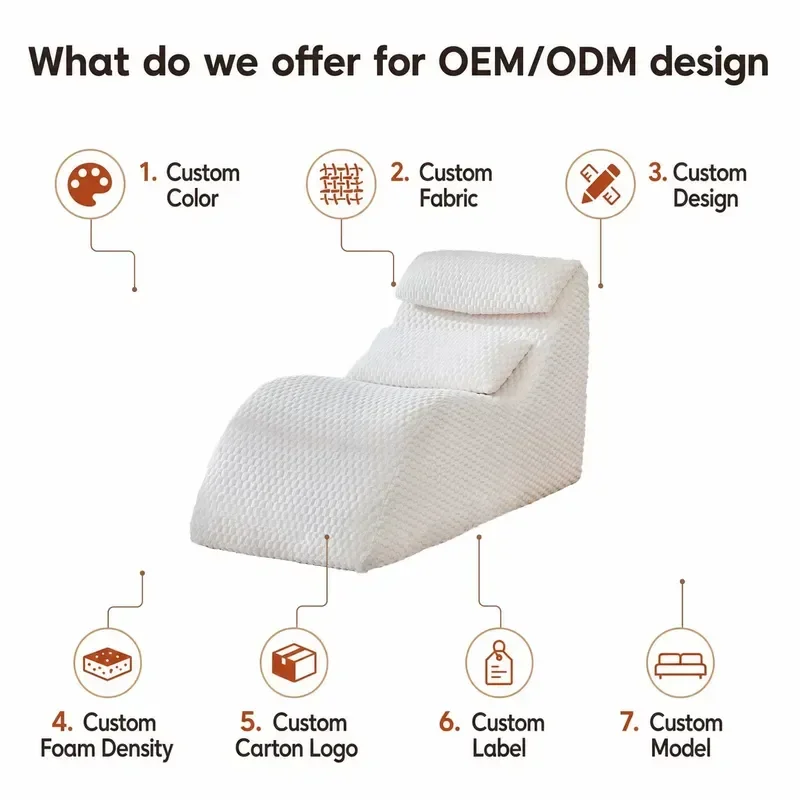 Modular L Shaped Sofa Cover for Cloud Sofa Yoga Vacuum Compression Boneless Sectional Couch Slipcover Luxury Furniture