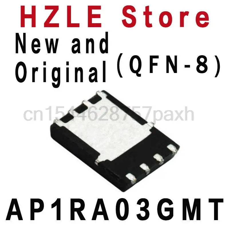 Novo e Original RONNY IC, AP1RA03GMT QFN-8, 5pcs