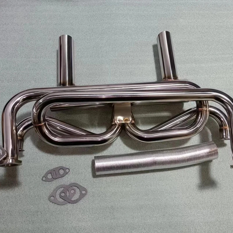 Best Factory Price Exhaust Pipe Header for Beetle Bug Ghia 66-73 with J Pipes view 2