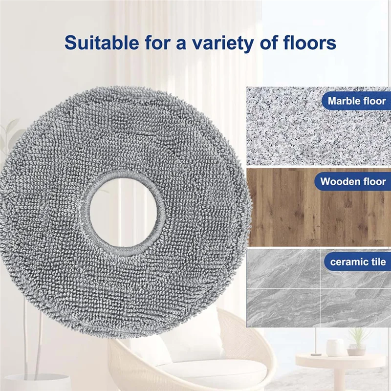 A05G-17PCS Per Roborock QV 35A/QR 598/QR 798 Parti per aspirapolvere Spazzola laterale principale Filtro HEPA Mop Sacchetto per la polvere in tessuto