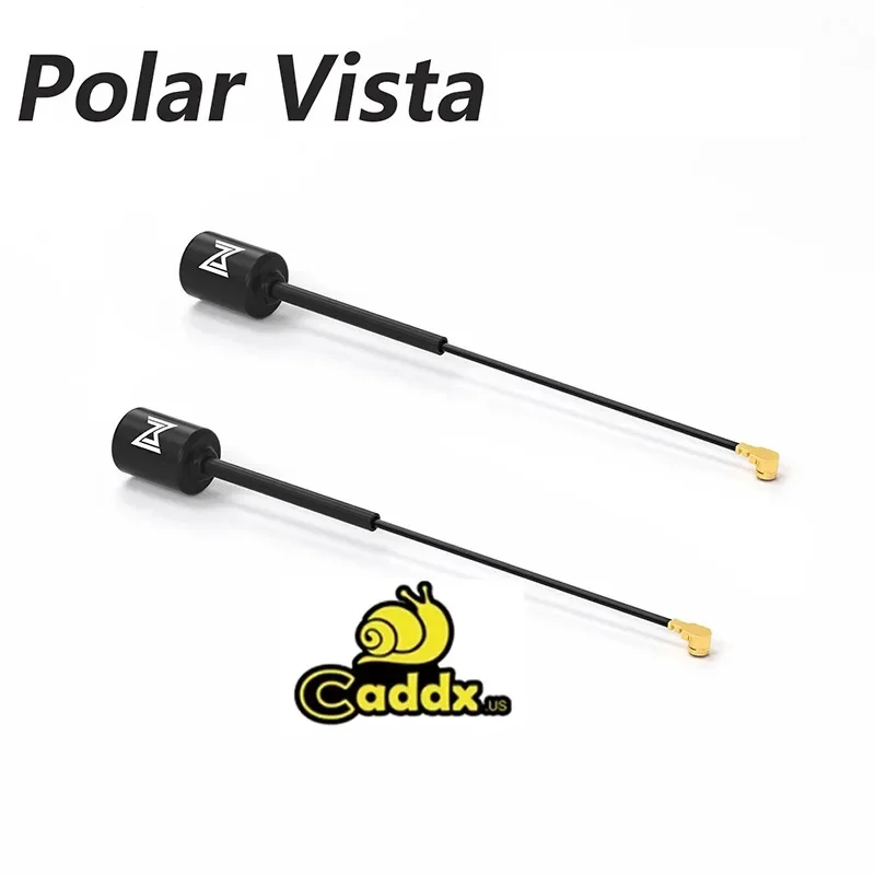 2 sztuki anteny CADDX Polar Vista VTX 5.8G 105MM IPEX jednostka powietrzna polarna lampa gwiazdowa cyfrowa antena HD