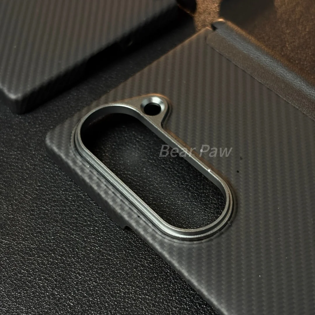 Central Hinge Magnetic Case for GalaxyZ Fold 6 Carbon Fiber Case for Magsafe Case for Samsung Galaxy Z Fold 6 Aramid Fiber Case