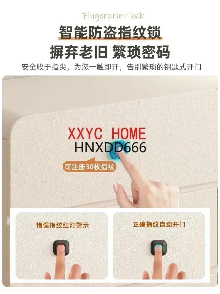 French Cream Style Tailstock Coat Rack Integrated Combination Light Luxury Side Cabinet