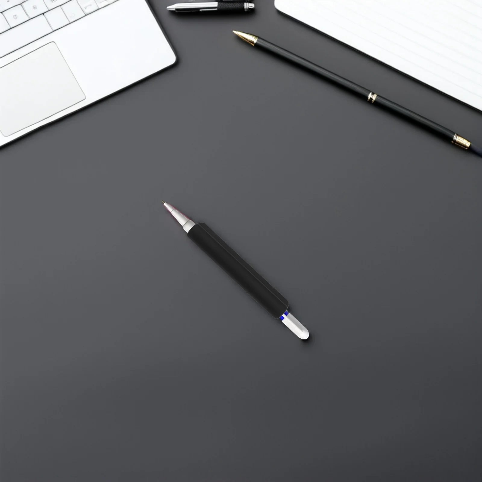 

2Pcs Silicone Pen Holder Adhesive Flexible Pencil Stand Organizer for Desk Marker Accessories Silicone Pen Clip