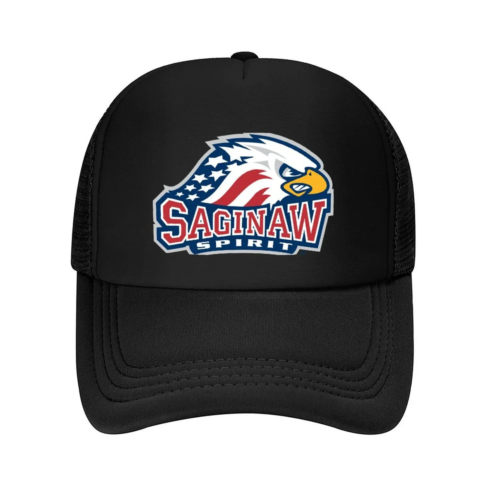 

Saginaw Spirit Hockey Baseball Cap Golf Hat Man beach hat Ball Cap Sunhat Men Golf Wear Women's