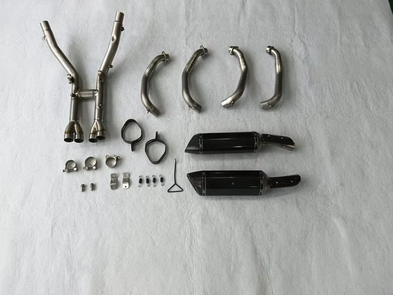 High Performance After Market Titanium Steel Motorcycle Exhaust System Muffler Pipe for  hayabusa GSXR1300 2021~2024