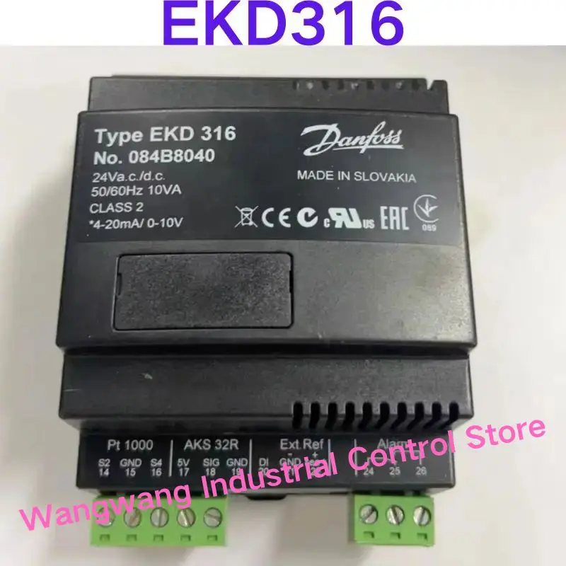 Second-hand test OK   Expansion valve driver EKD316 ordered 084B8040(95% new)