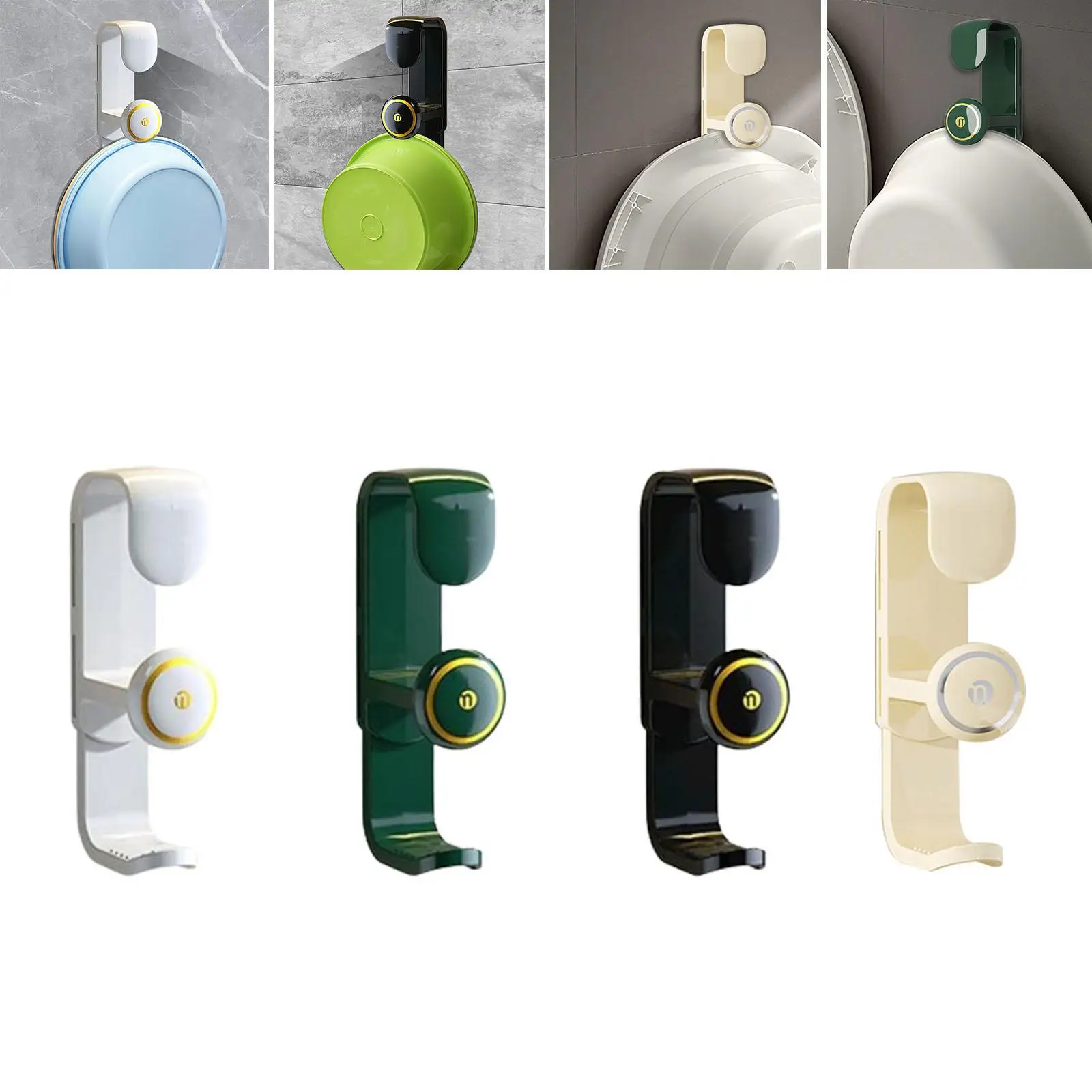 Washbasin Hook Scalable Washbasin Storage Hook for Balcony Bathroom Toilet