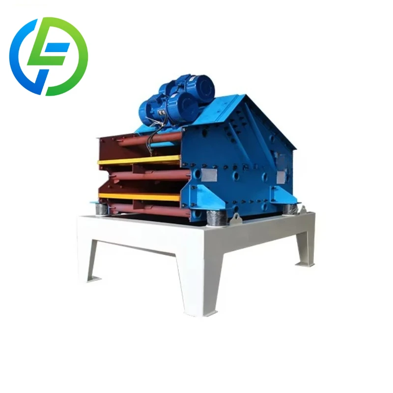 Customize Professional Linear Dewatering Screen for Ore Wet Sand Drying with Engine As Core Component