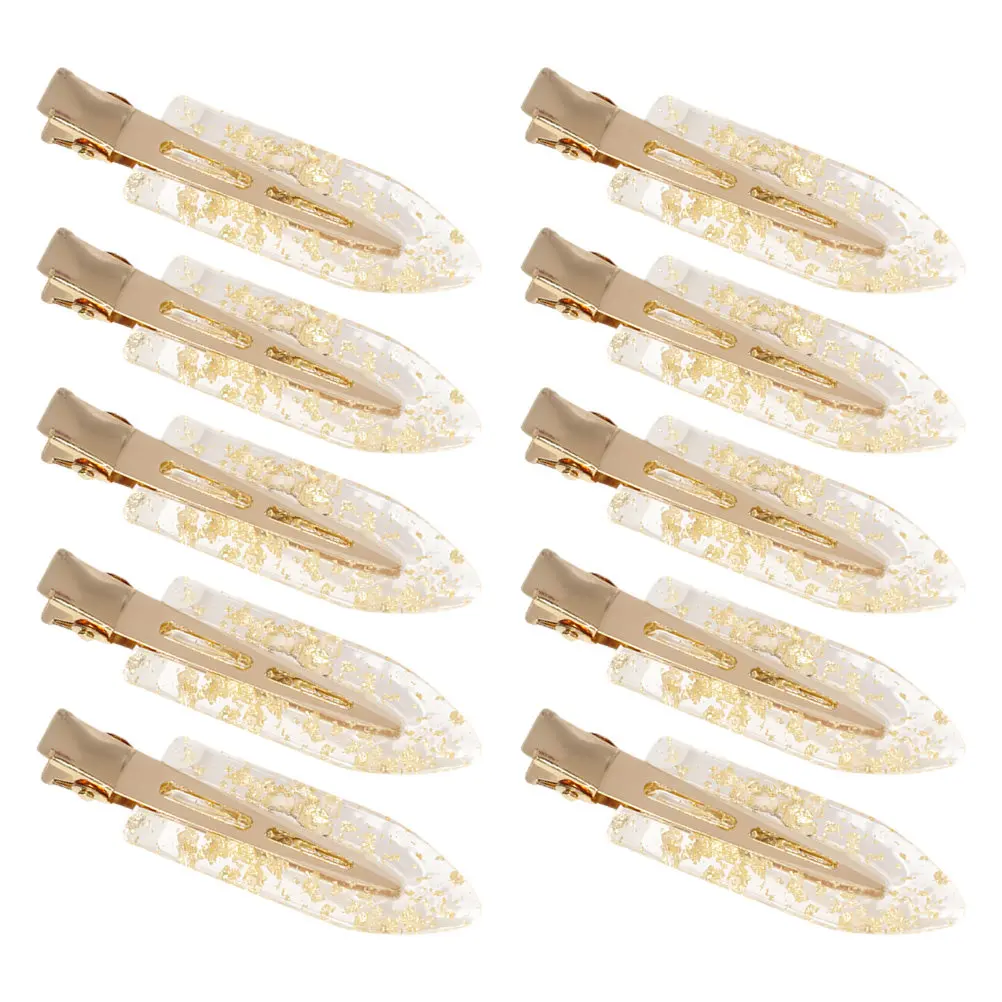 

10 Pcs Cute Hair Clips Glitter for Women Barrettes Accessories