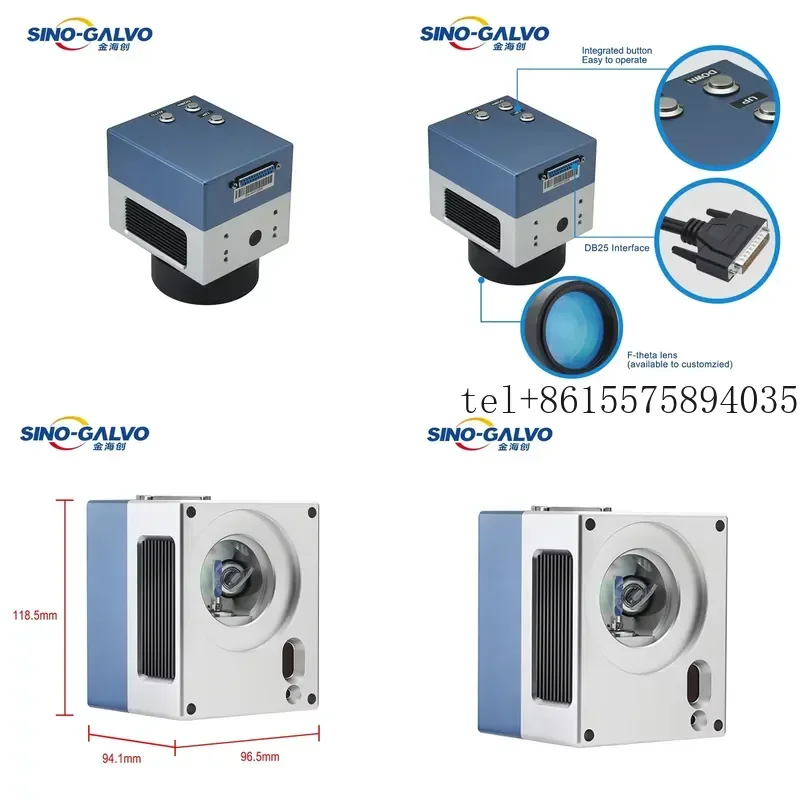 

Hot Sino Galvo 10mm Auto Focusing Galvo Head Galvo Scanner Galvanometer Scanner