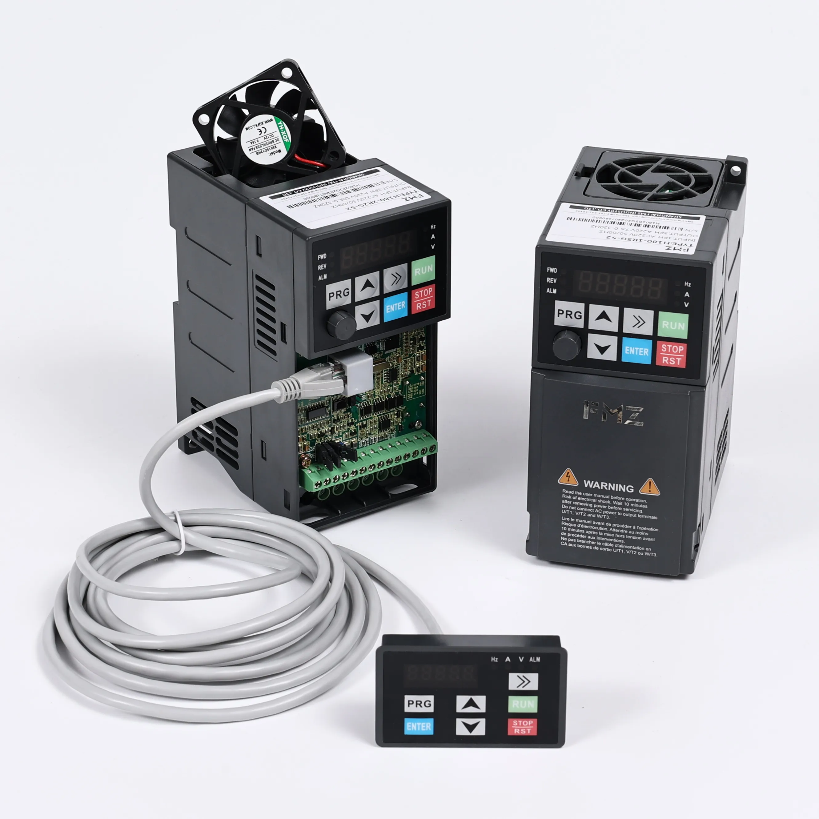 

220V 750W 1500W AC Permanent Magnet Synchronous Motor PMSM VFD Variable Frequency Drives 50Hz 60Hz AC Drive Frequency Inverter