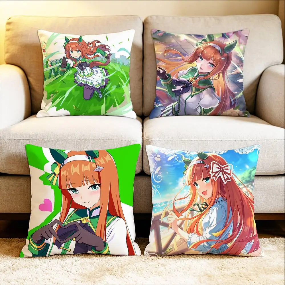 

Silence S-Suzuka Various Sizes Square Pillow Case For Car Home Bedchamber Decor