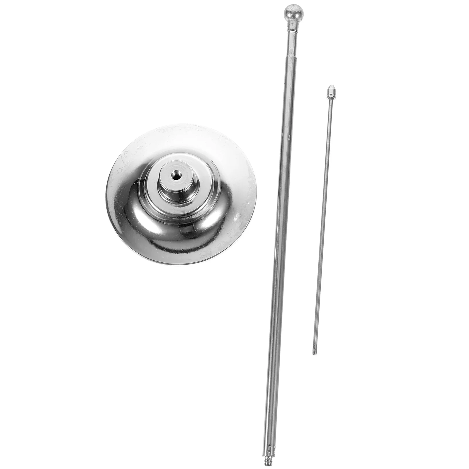 Desktop Flagpole Bracket Table Household Base Wear-resistant Home Stainless Steel Stand