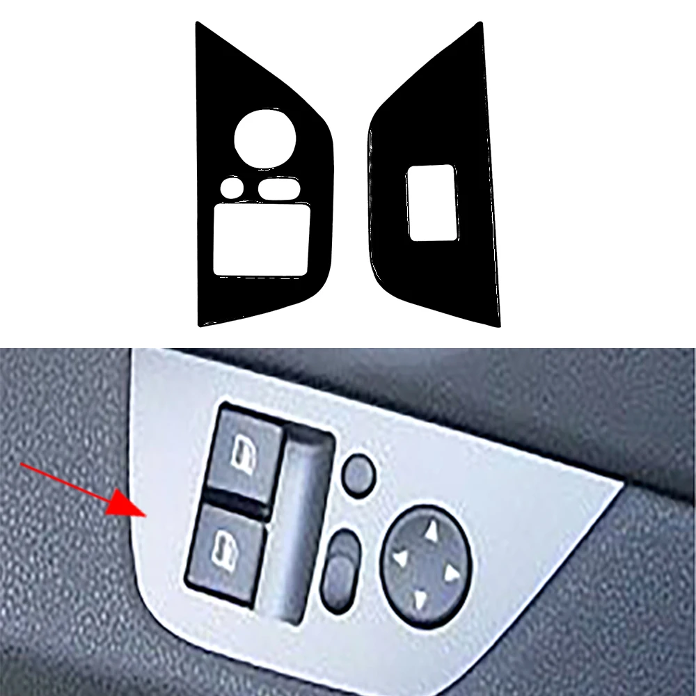 For BMW Z4 E85 E86 03-08 Piano Black Gear Shift Air Outlet Window Lift Dashboard Steering Wheel Pnael Suit Car Interior Sticker view 2