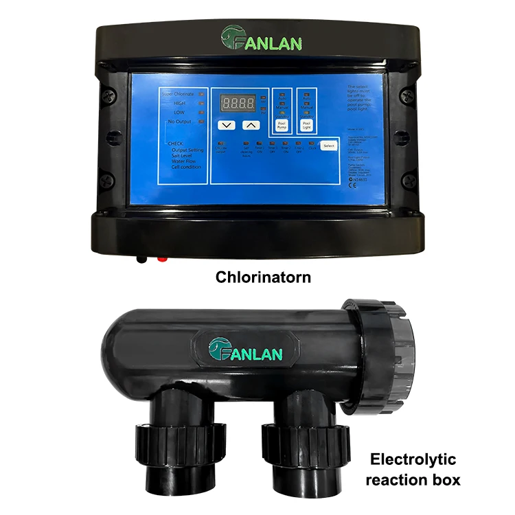 Automatic Salt Chlorine Generator Machine Salt Water Chlorinator for Swimming Pool Spa Water Disinfection Cleaning