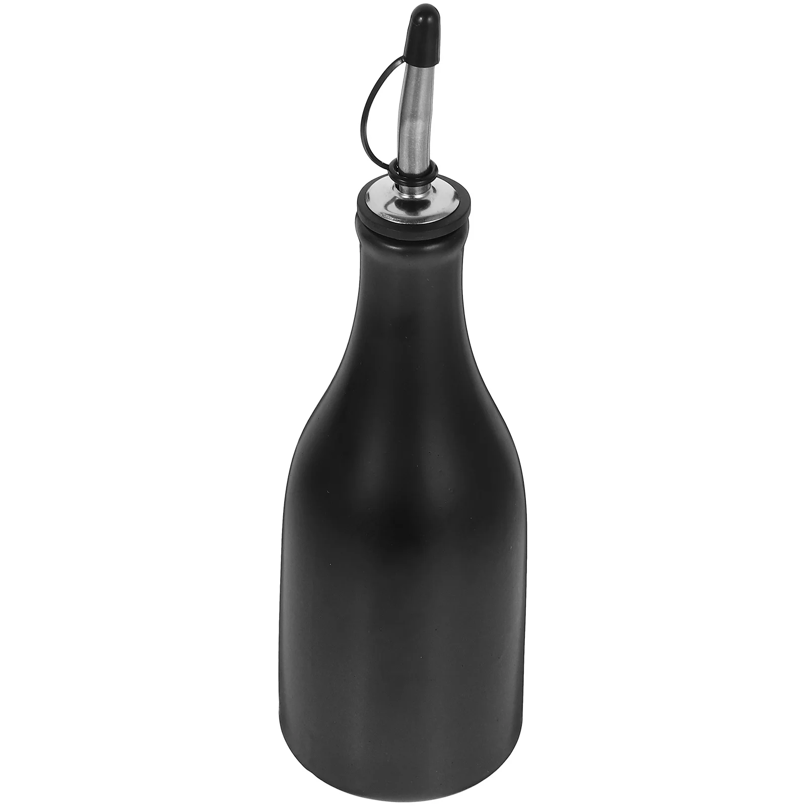 

Metal Oil Dispenser Bottle Stainless Steel Silicone Ceramic Kitchen Sauce Storage Olive Oil Vinegar Container Cooking Seasoning