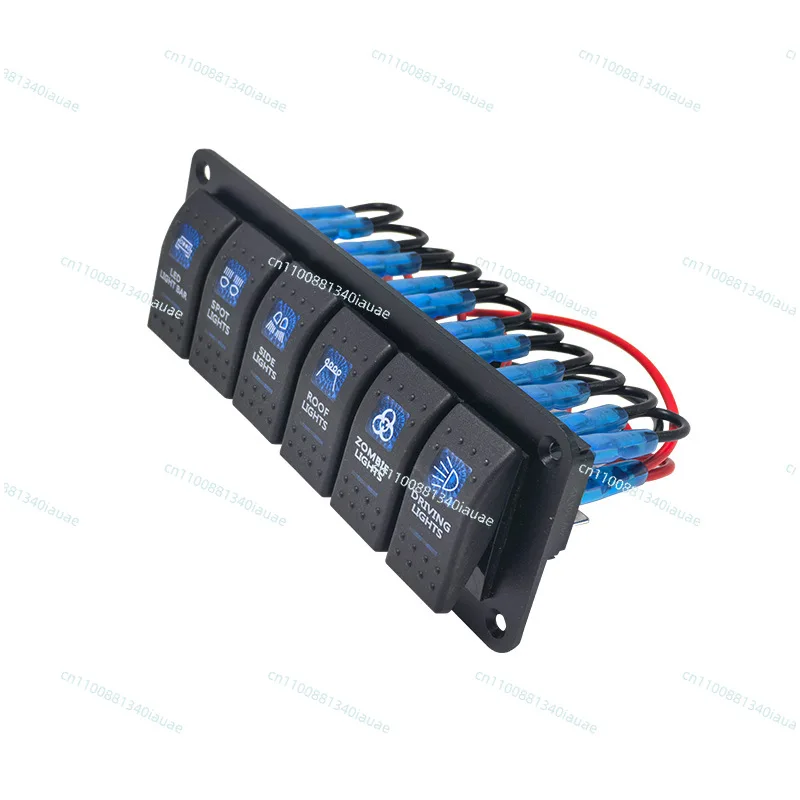 Yacht Switch Panel Car Marine Switch Ship Rocker Panel Automotive Modification Switch Combination