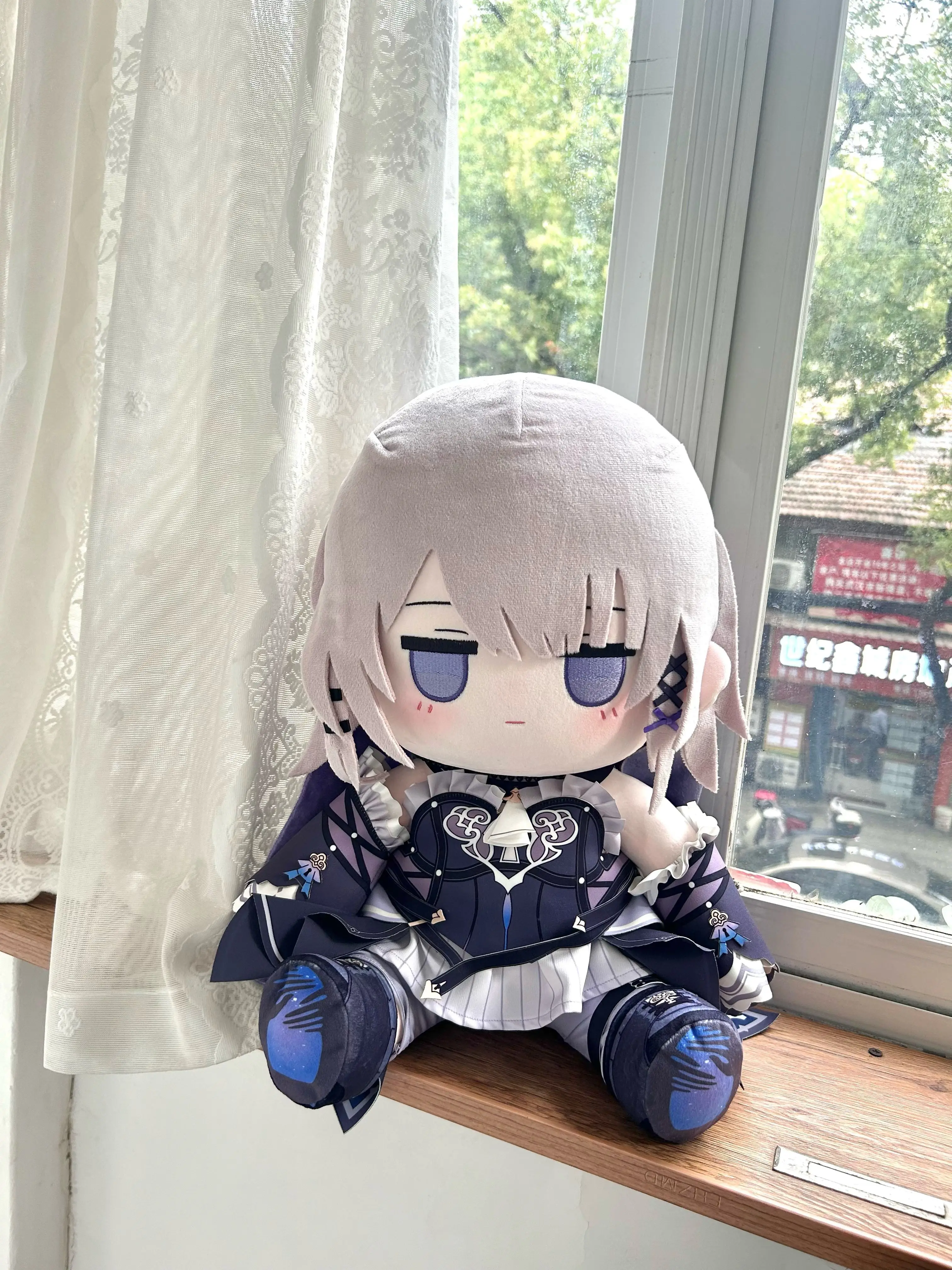 Honkai: Star Rail The Herta 40cm Anime Cotton Doll Changeable Outfit Plush Doll Room Decor Birthday Gift Exquisite Model Dolls