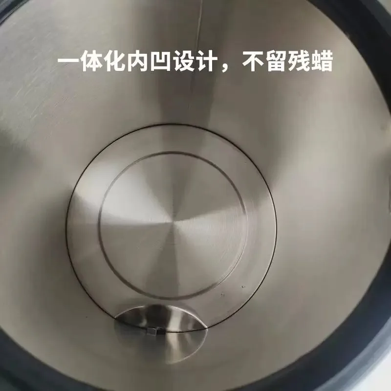 6L 8L Stainless Steel Melter Electric Wax Melting Pot For Candle Making 9 Stage Temperature Control