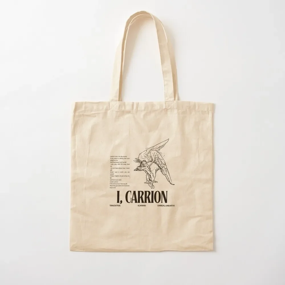 

I, Carrion (ICARIAN) Design Tote Bag Canvas bag for women tote bag canvas