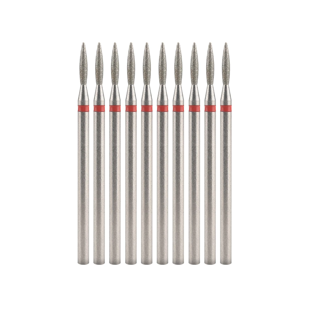 10Pcs Diamant Fräser Für Maniküre Elektrische Nagel Bohrer Bits Zubehör Pediküre Maschine Nagel Datei Gel Remover-Tool – Detail 25