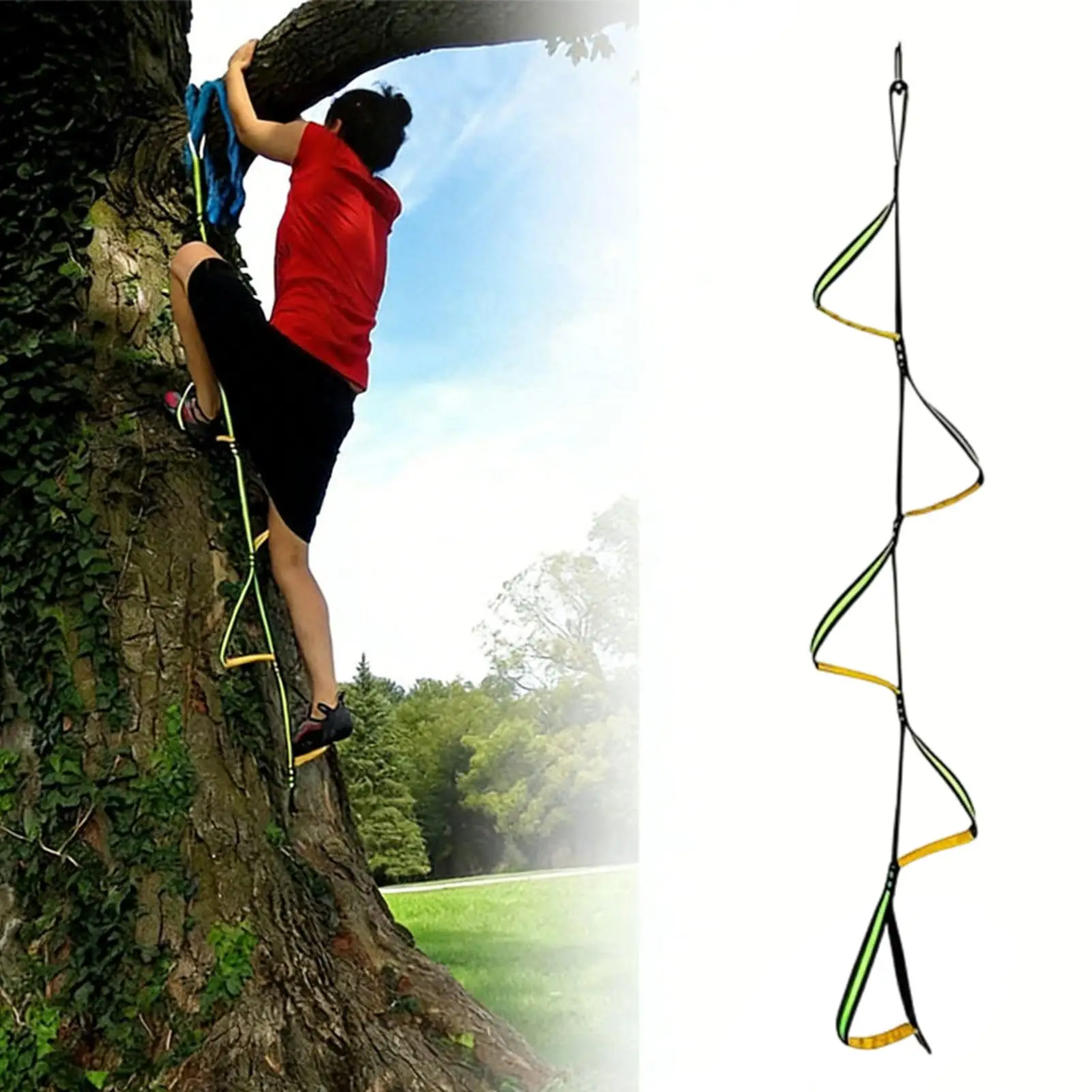 

Лестница-трап для лодки, 5 ступеней, усиленная, противоскользящая, для водных видов спорта, для понтонных лодок, рыбалки, каяков, моторных лодок, каноэ