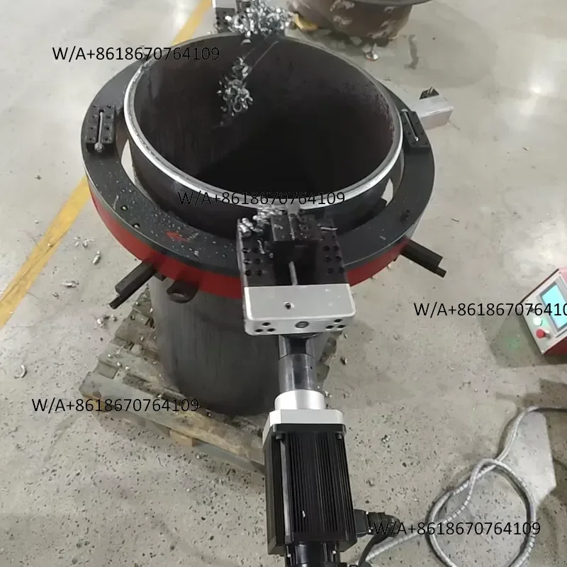 OCE-762 Automatic Pipe Beveling Chamfering Machine Gear Bearing Core Components for Steel Stainless Steel Construction New